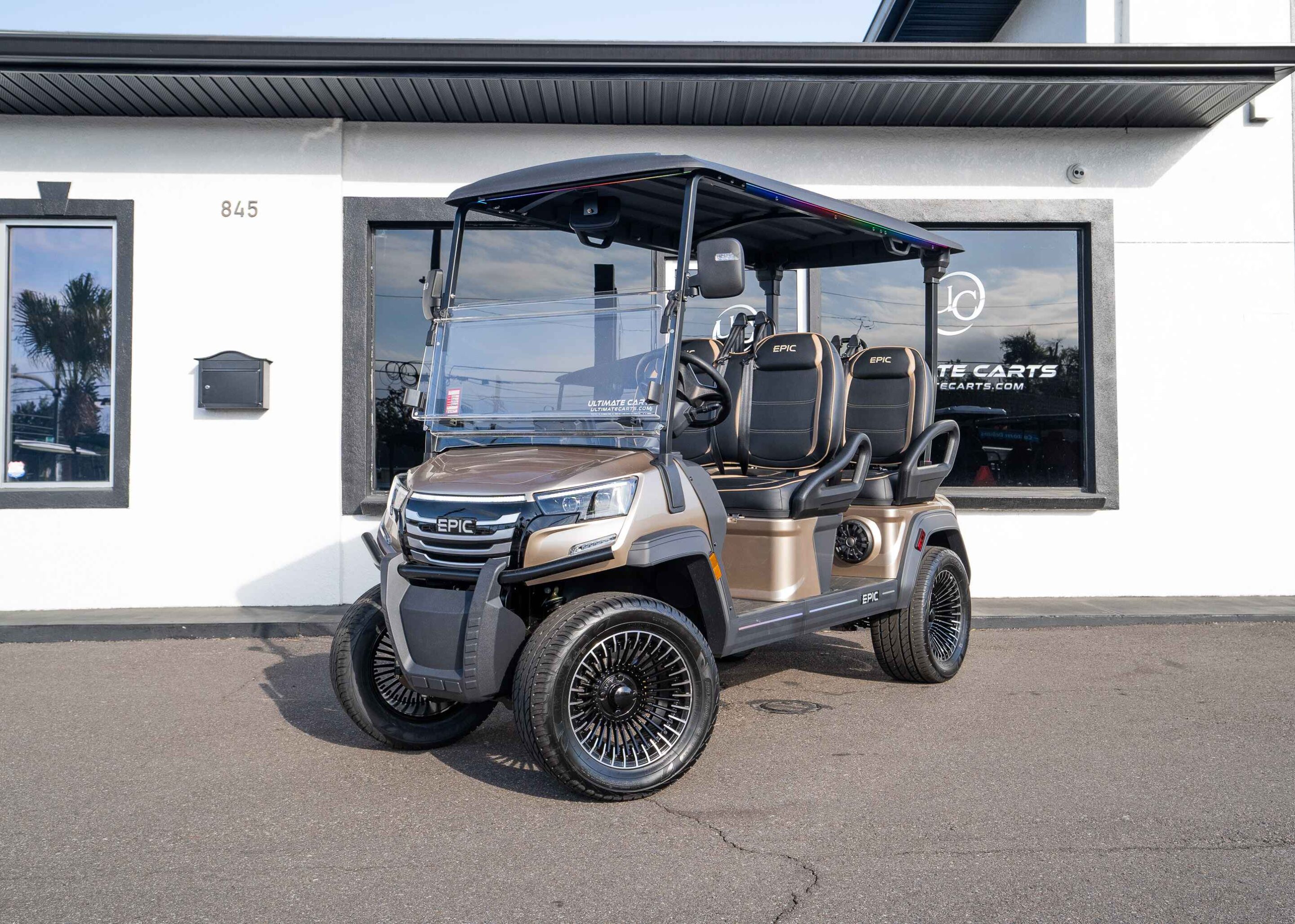 2025 Epic Carts E40FX Champagne Champagne