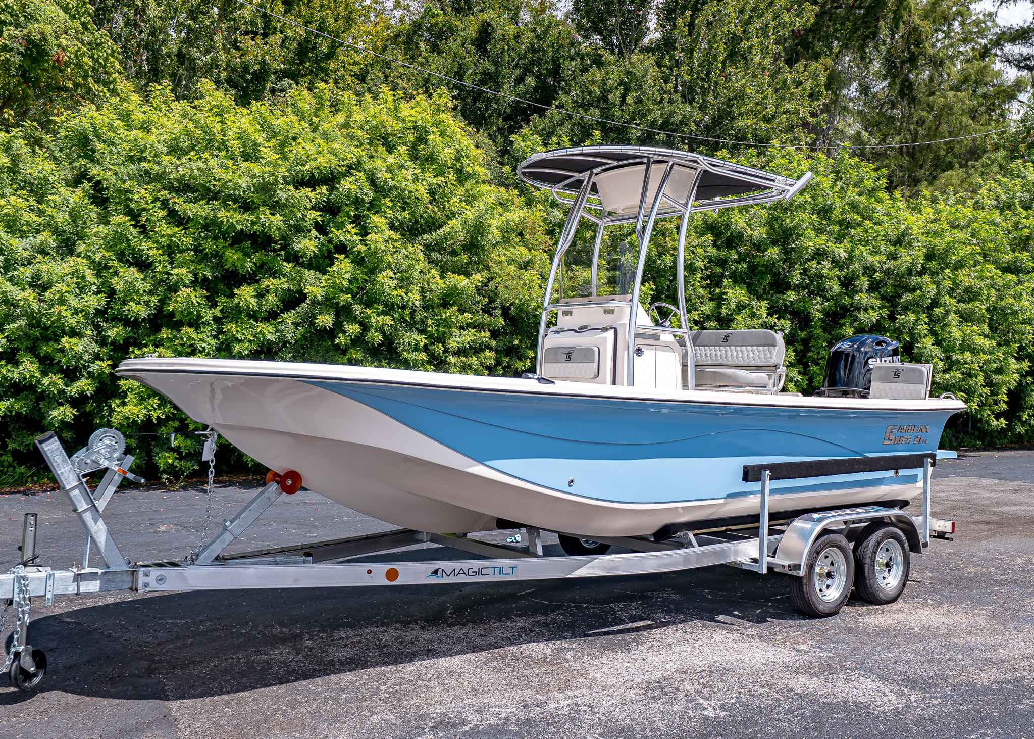 2026 Carolina Skiff 21 LS (CS-0003) EVENING SKY BLUE