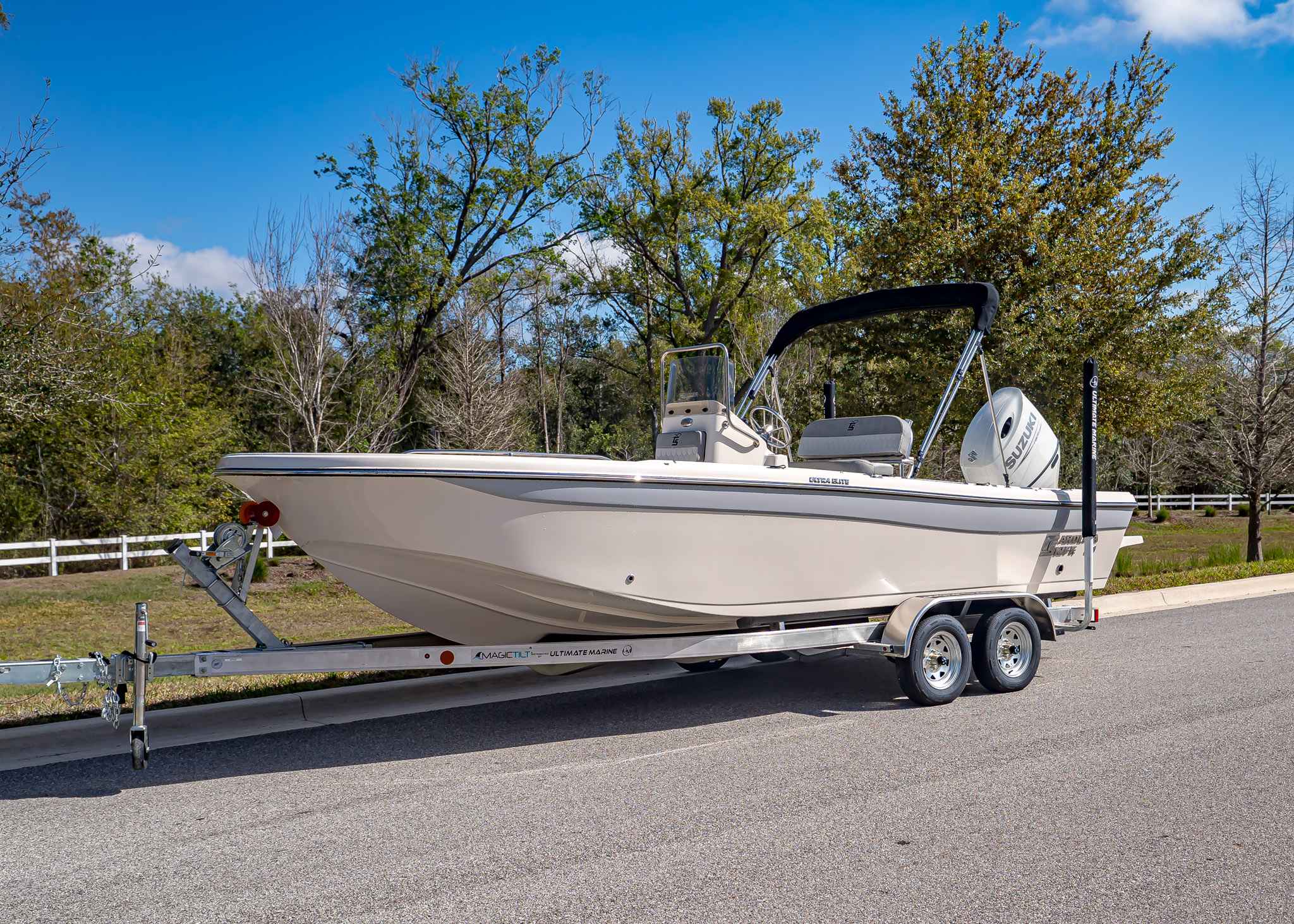 2026 Carolina Skiff 21 Ultra Elite (CS-0015) WHITE